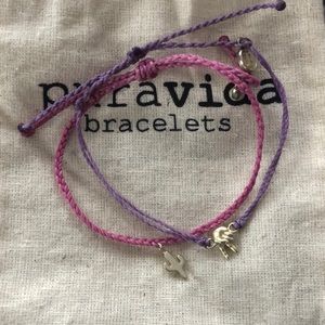 Cactus & Peace Sign Pura Vida Bracelet Bundle